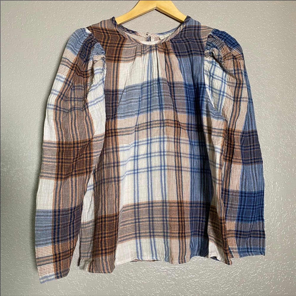 Women’s Medium * Blue Blouse * NWT